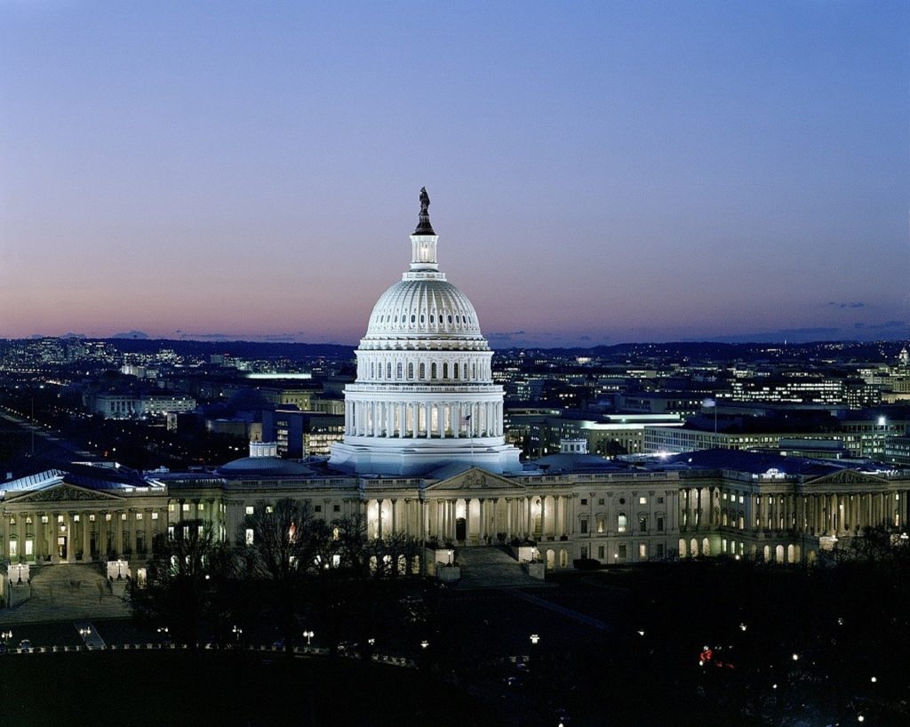Capitol building representing politicians